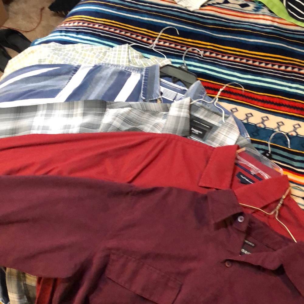 Long sleeve button up (five)